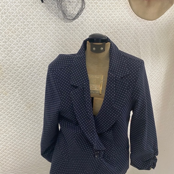 polka dotted blazer - Picture 1 of 1